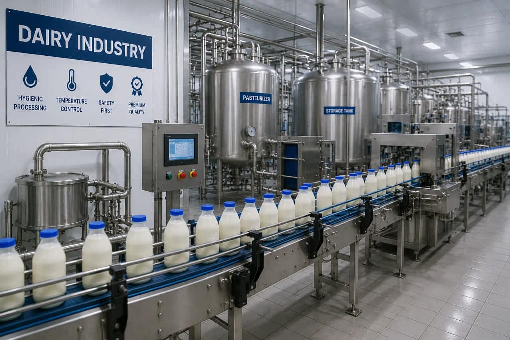 heat ex dairy industry
