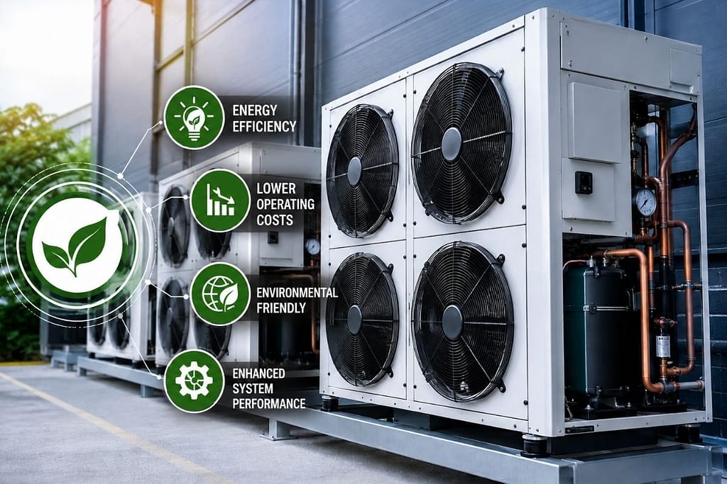Modern Industrial Condensing Units Benefit