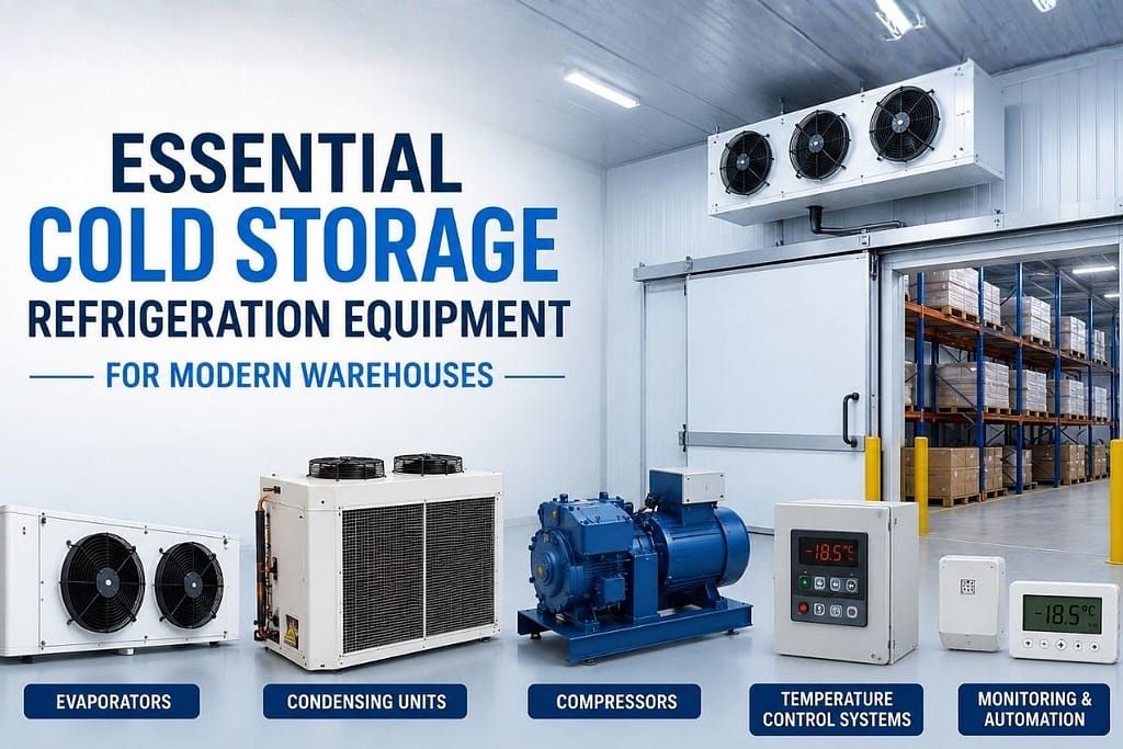Essential Cold Storage Refrigeration Equipment for Modern Warehouses