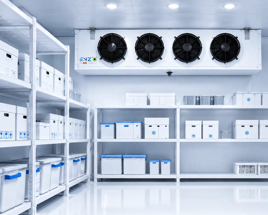 Modern cooling solutions in industrial storage wt
