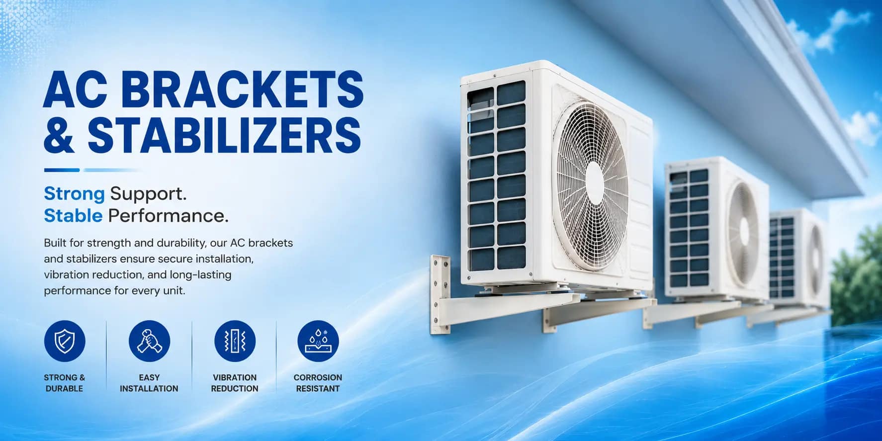 AC Brackets & Stabilizers banner