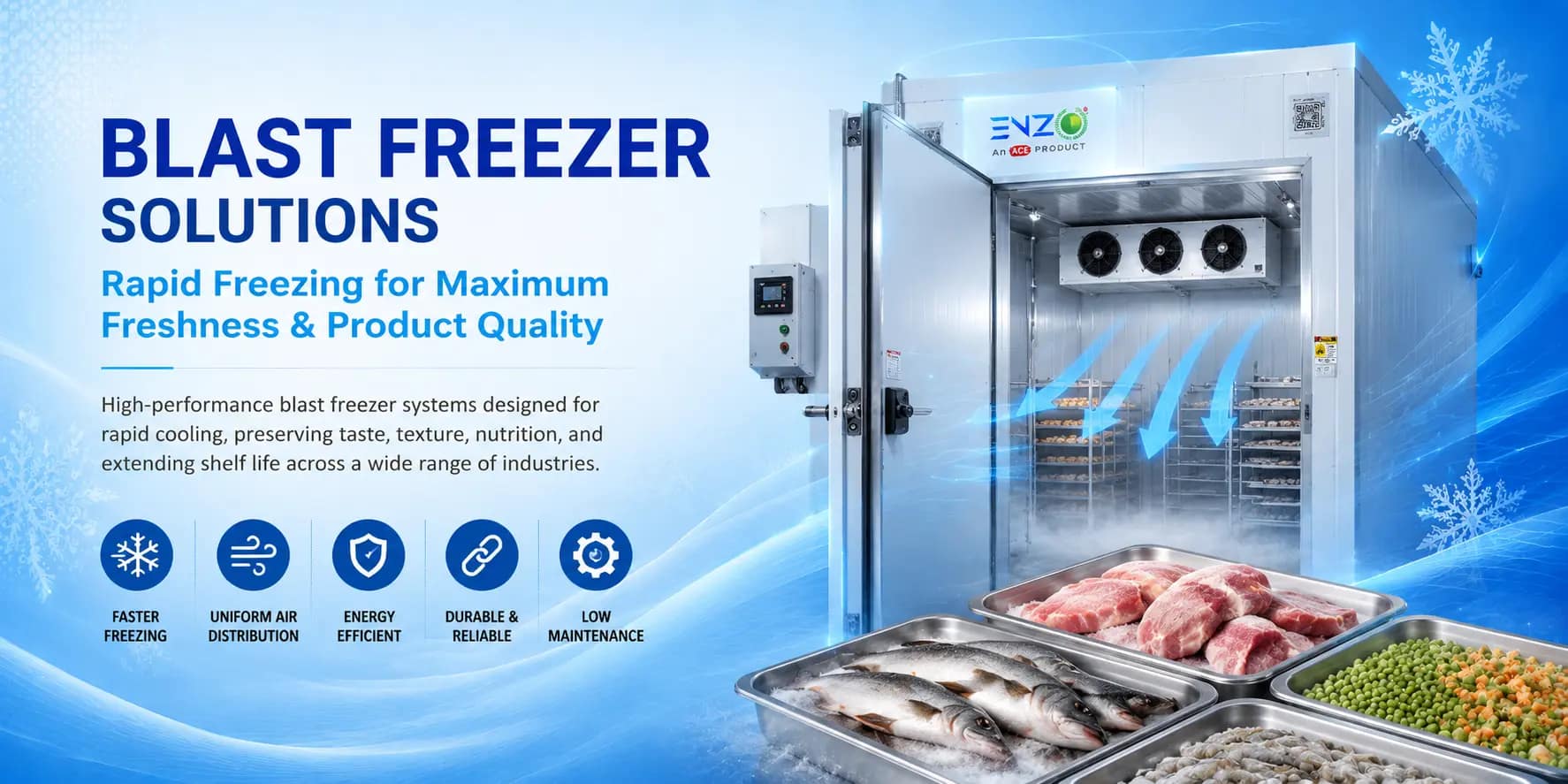 Blast Freezer banner