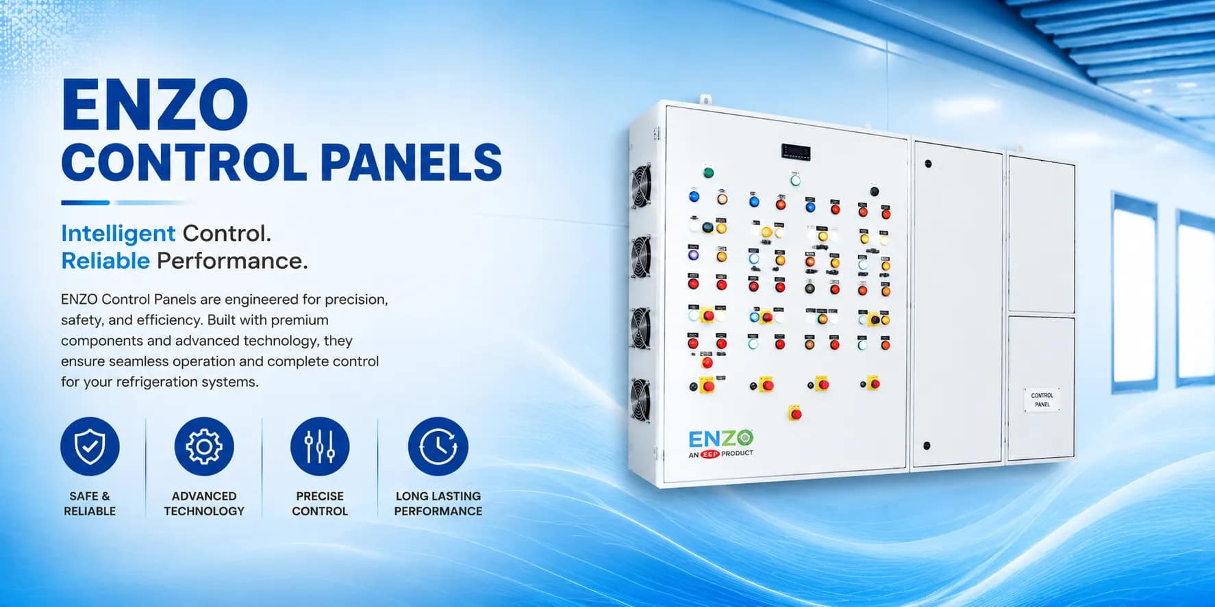 ENZO control panels banner